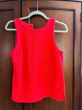 Banana Republic Red Sleeveless Tank Top